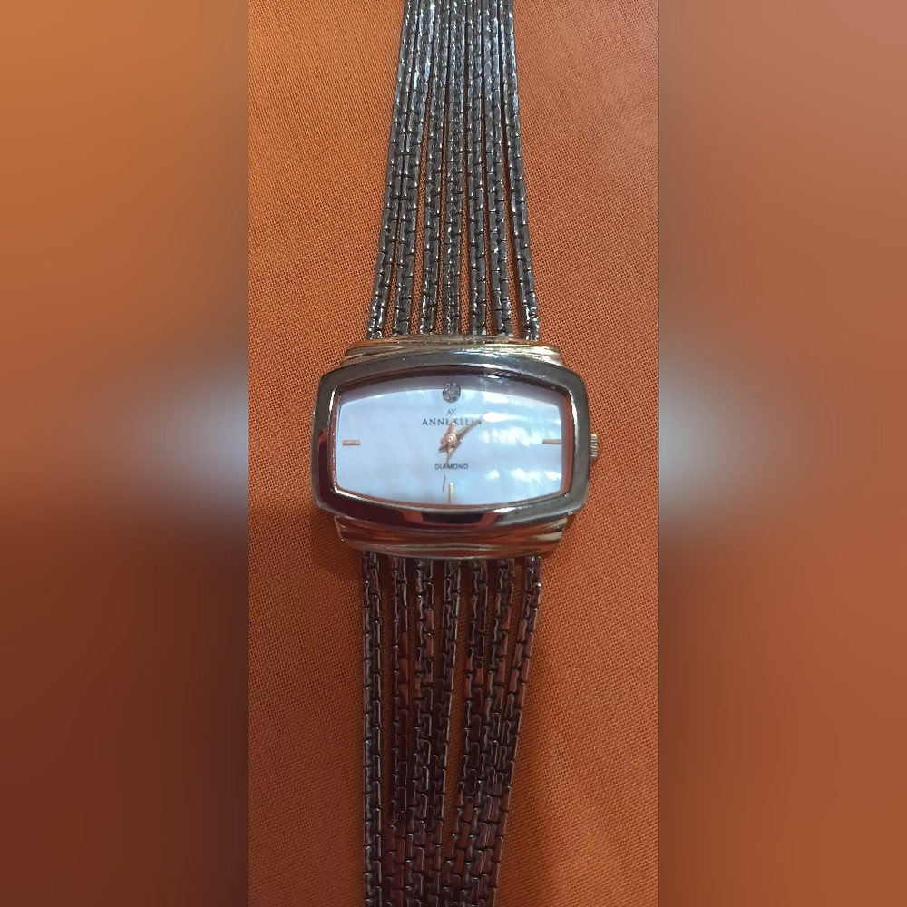 Anne Klein Diamond Watch